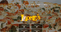 Desktop Screenshot of leonesrestaurant.com